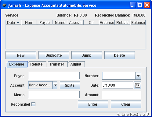 Add amount