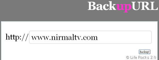 BackupURL