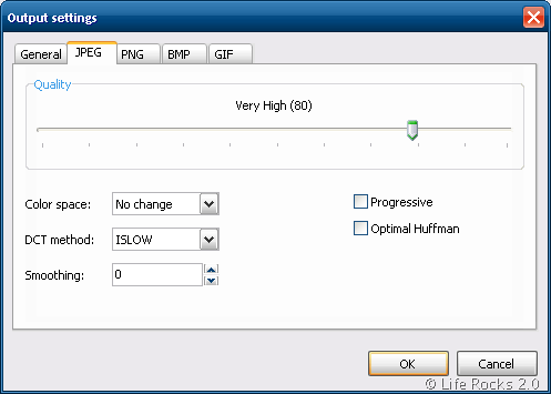 Output Settings