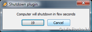Warning message