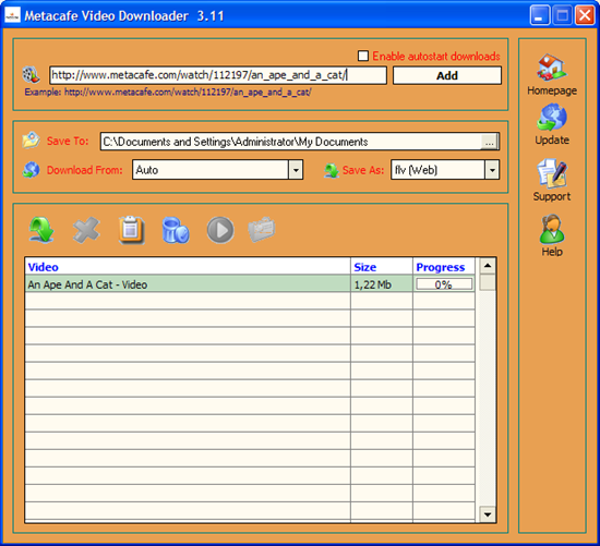 metacafe video downloader