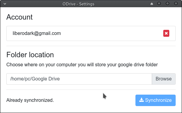 Sync Files with Google Drive