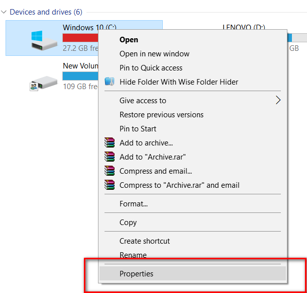 Reclaim Hard Disk