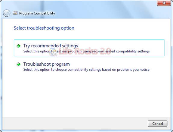 recommended settings