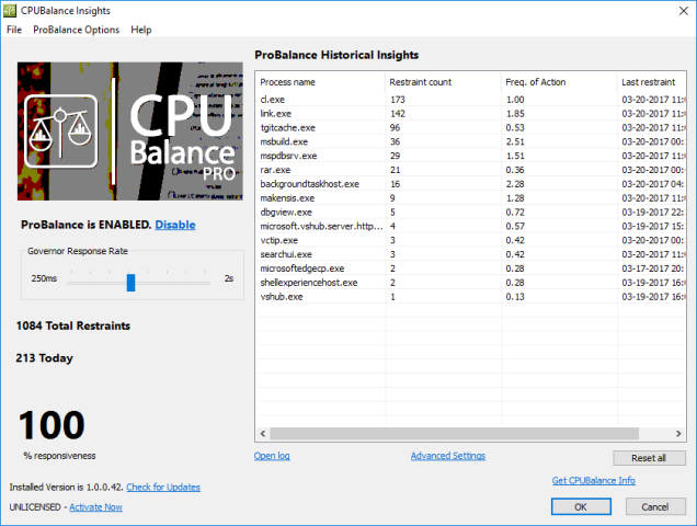 reduce CPU hogs
