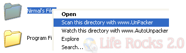 right click menu