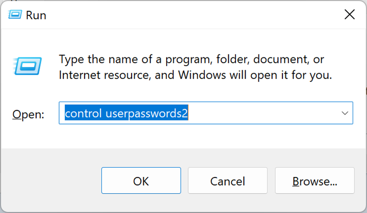 Create a Local Account in Windows 11