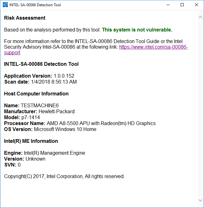 Intel Meltdown Flaw