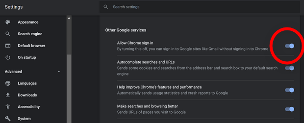 Sign in to Gmail