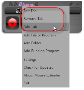 tabs