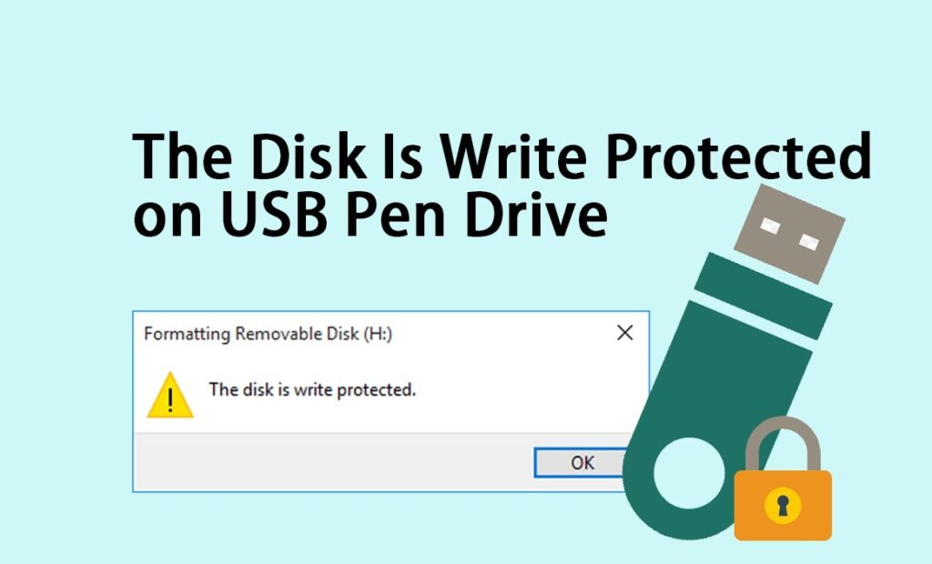 Remove Write Protection from USB Drives