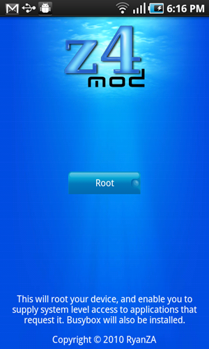 z4rootscreenshot