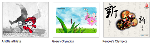 Olympic screensaver