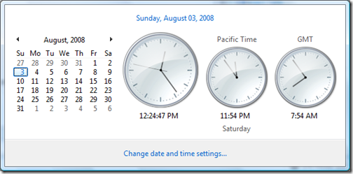 additional clocks