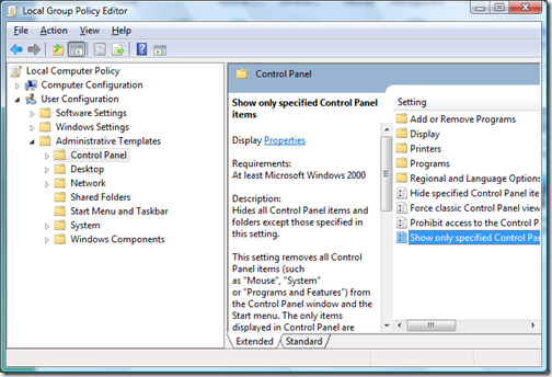 Group Policy Editor