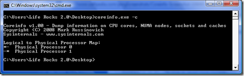Coreinfo