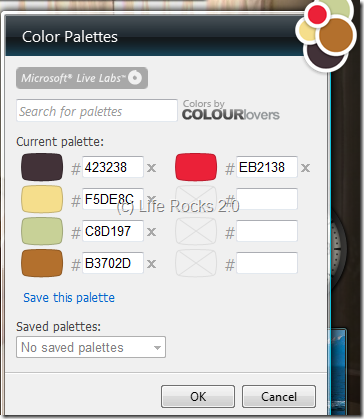 color palettes