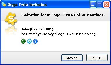 Invite Skype Users