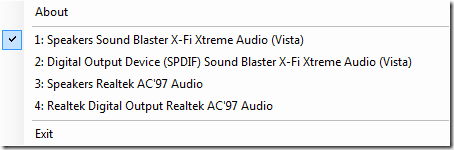 Vista Audio Changer