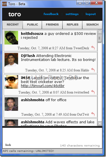 Toto Twitter Client