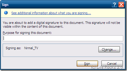 Digital Signature