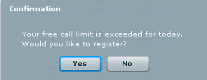 Free limit
